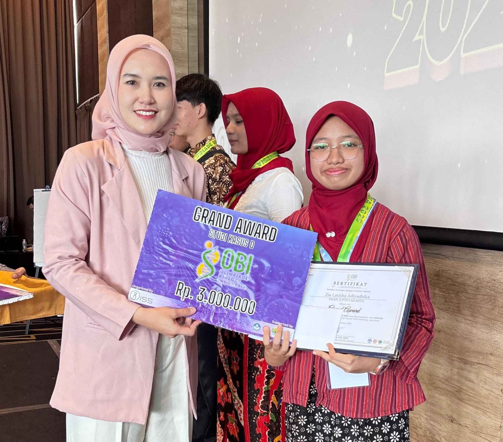 Gold Medal dan Grand Award Olimpiade Biologi Indonesia 2025
