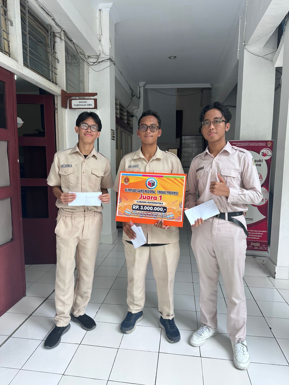 Juara 3 OSK Bidang Kimia 2025