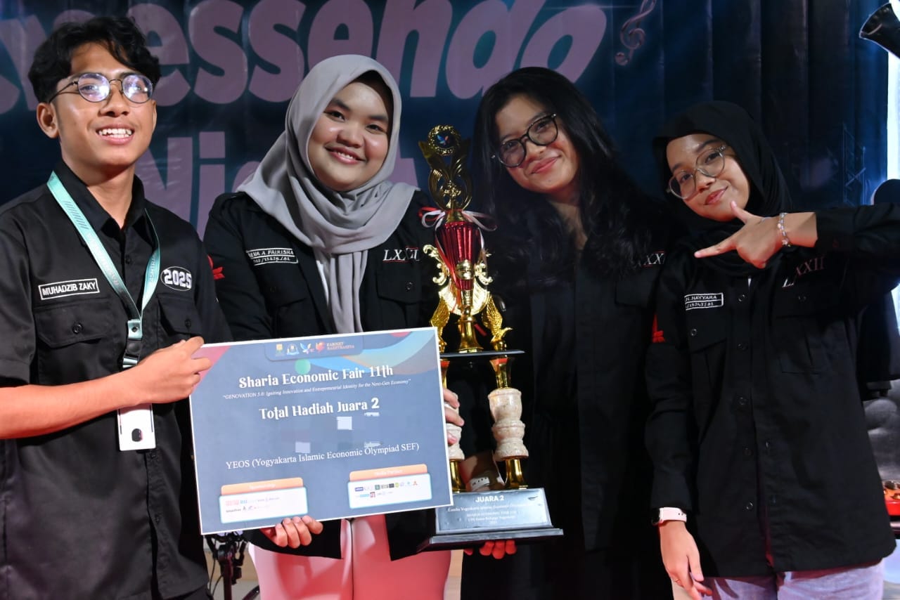 Juara 2 Yogyakarta Islamic Economic Olympiad SEF