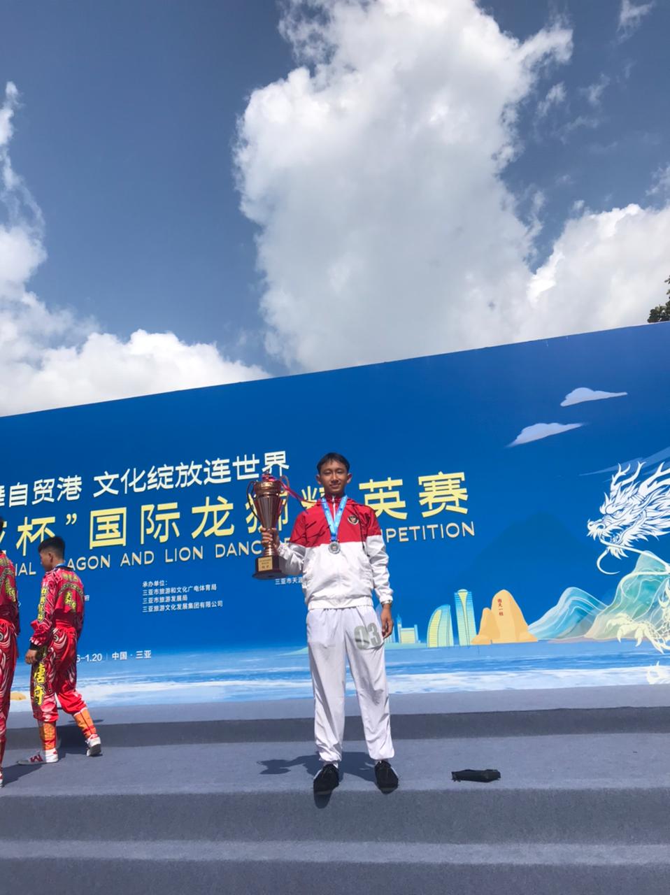 Medali Perunggu Naga Taolu Bebas Kejuaraan Dragon & Lion Elite Championship 2026