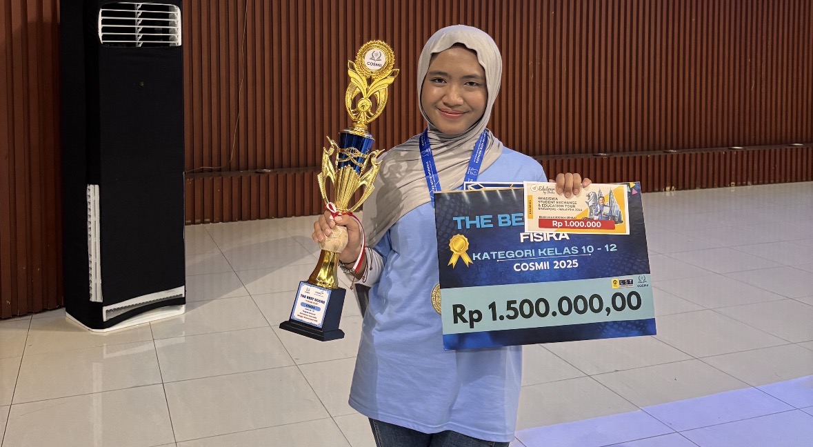 Best Score dan Gold Medal Fisika Level 5