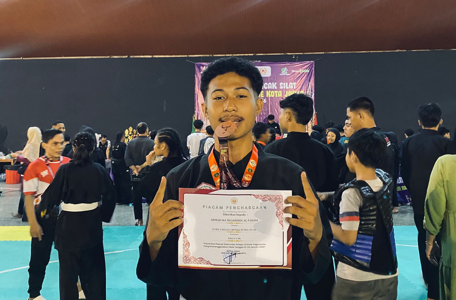 Medali Perunggu Kejurkot Pencak Silat 2026