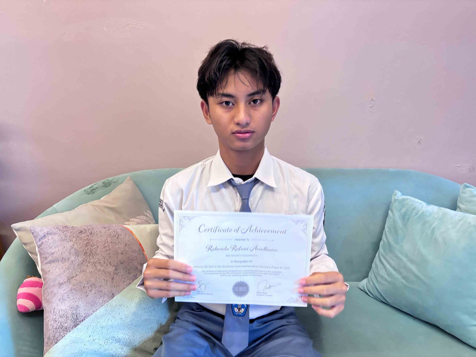 Silver Medal Southeast Asian Mathematical Olympiad (SEAMO) 2025