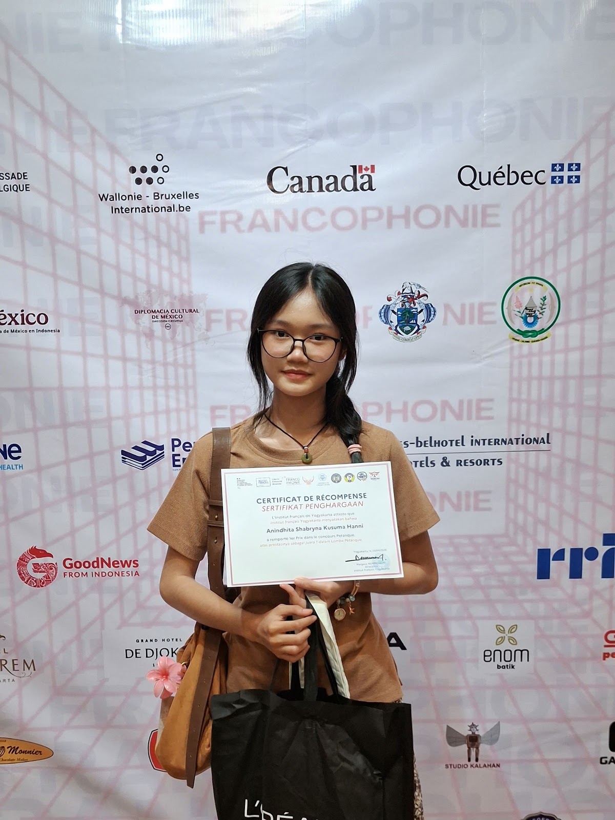 Juara 1 Lomba Petanque Pekan Frankofoni 2026