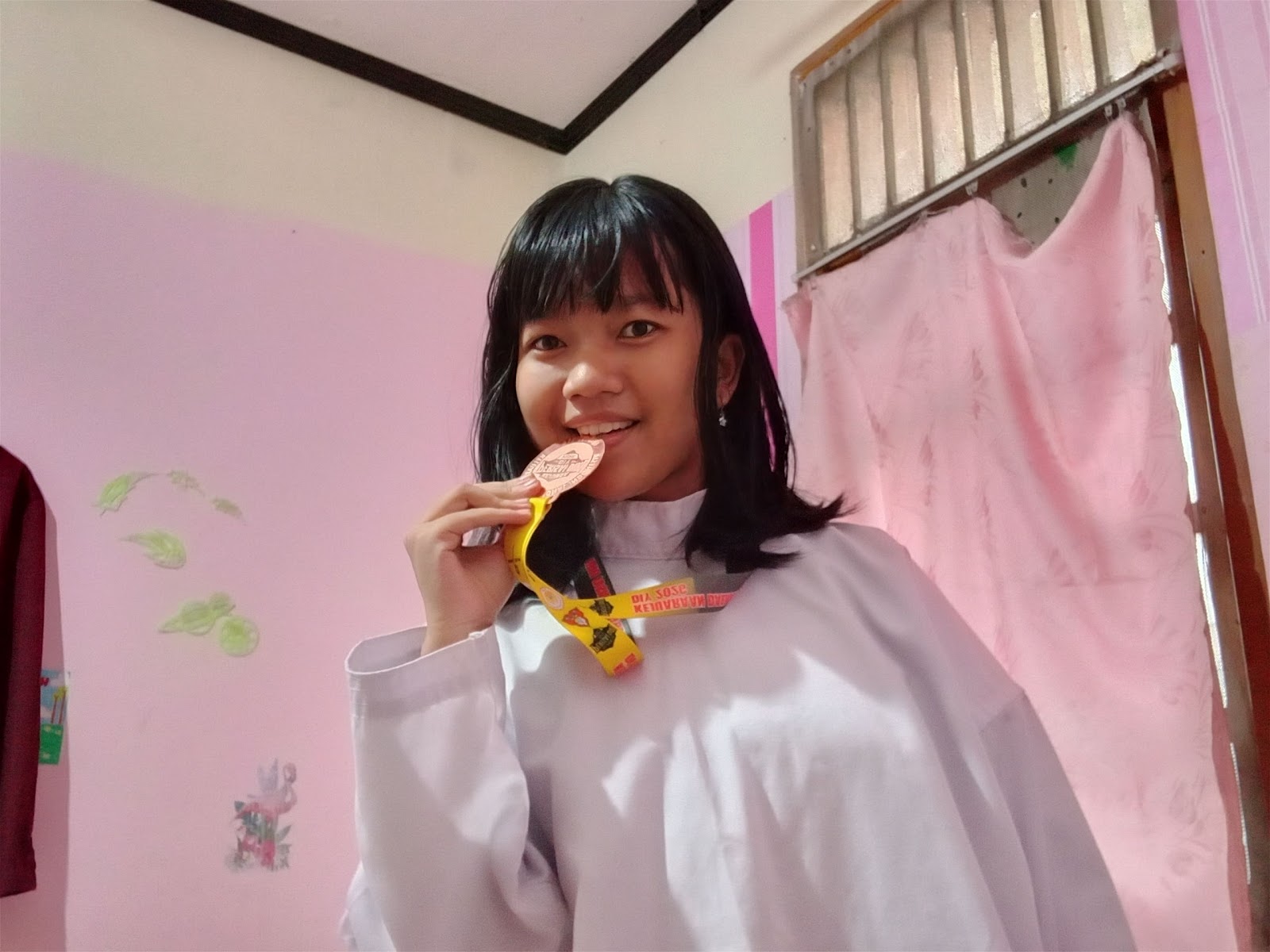 Juara 3 Kejuaraan Daerah Perisai Diri kategori Solospel Putri Remaja