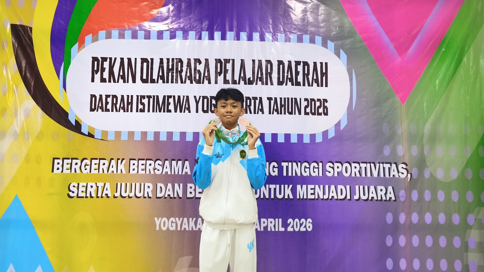 Medali Perak POPDA Bridge Pasangan Putra 2026 dan Medali Perunggu POPDA Bridge Pasangan Mix 2026
