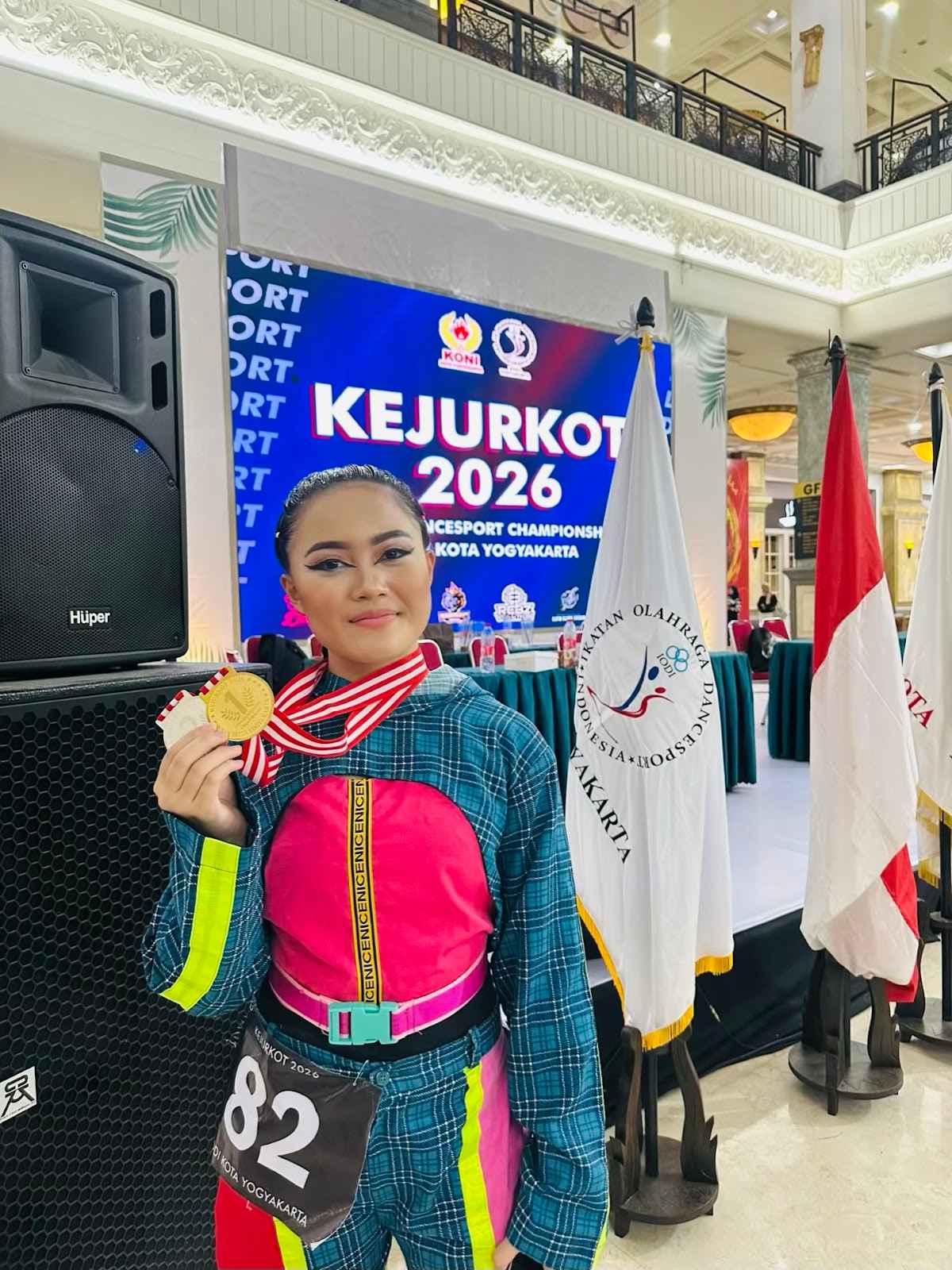 Medali Perak KEJURKOT 2026 – Open Dancesport Championship Kota Yogyakarta – Kategori: Hip Hop Grup U16