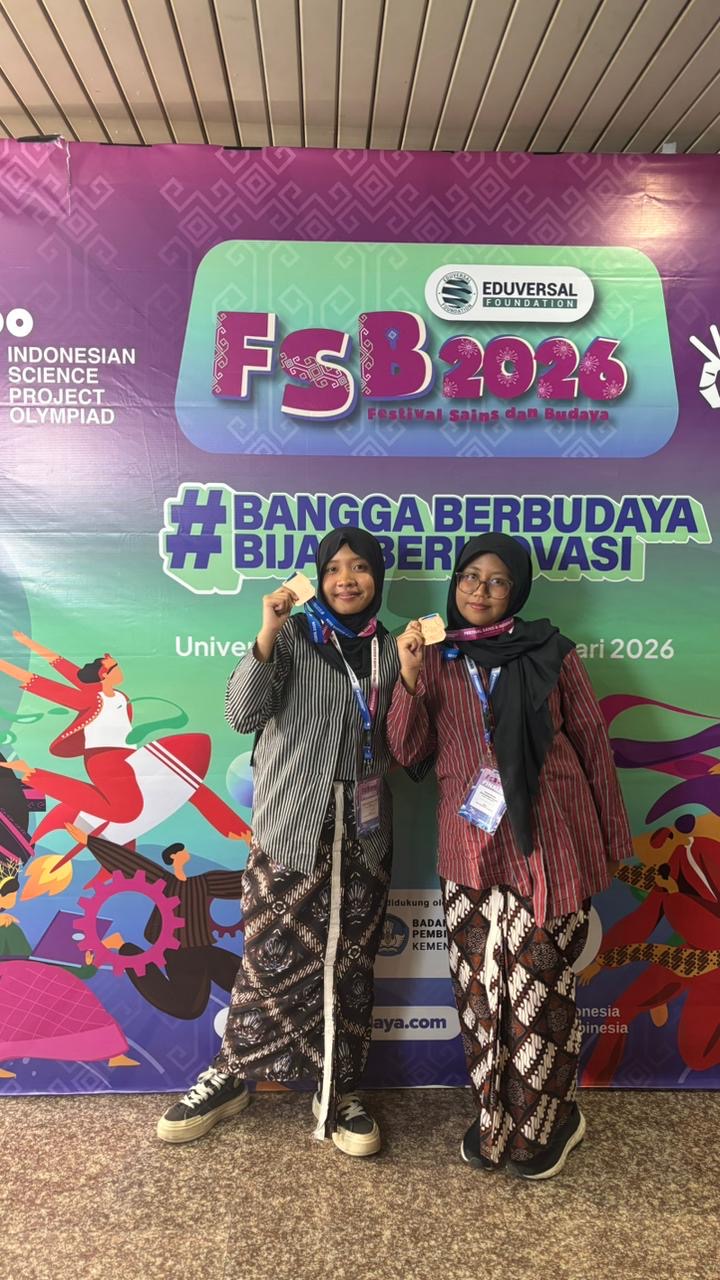 Honorable Mention Medals ISPO (Indonesian Science Project Olympiad) Chemistry Category 2026