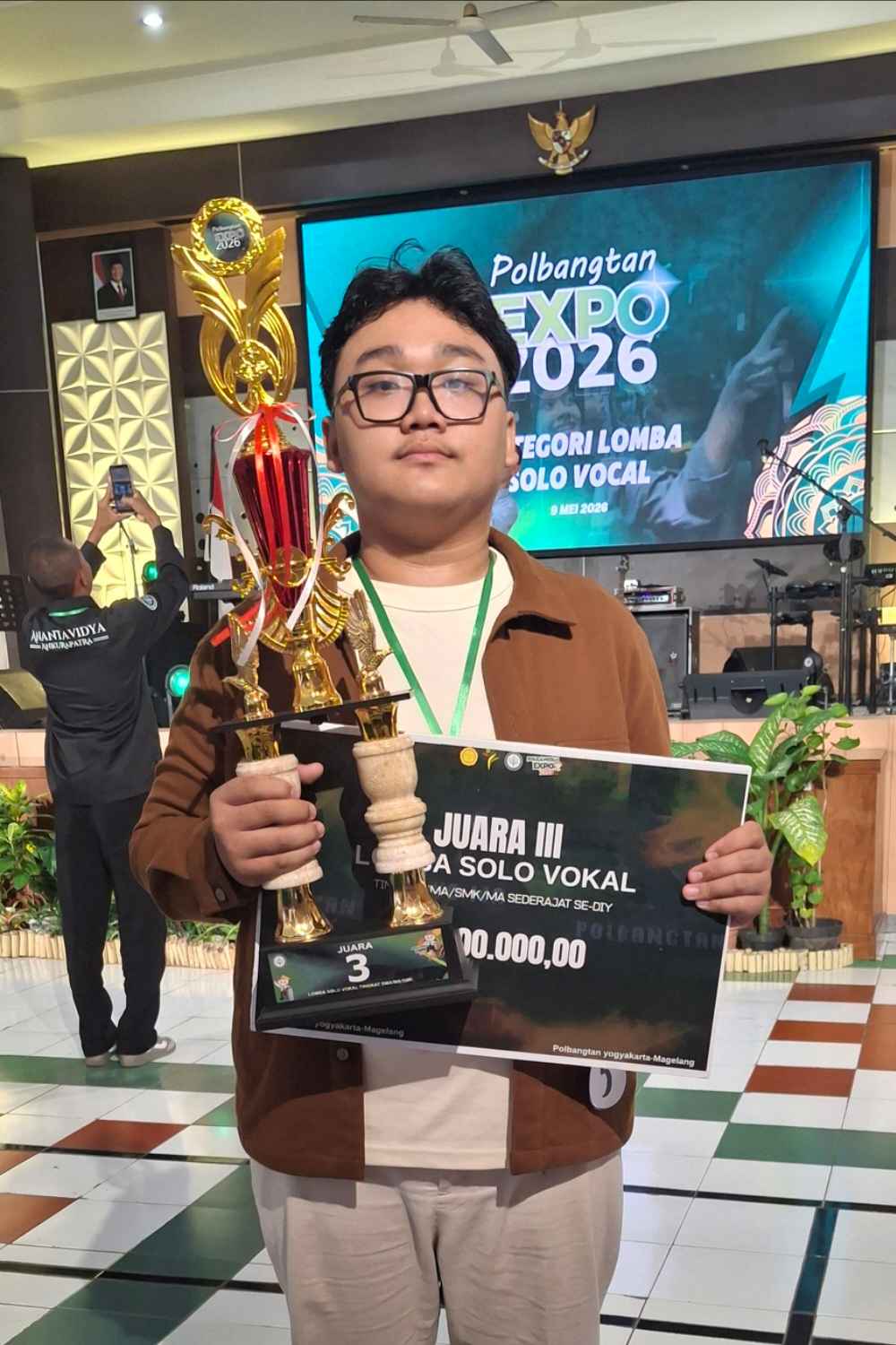 Juara 3 Lomba Solo Vokal Polbangtan Expo 2026
