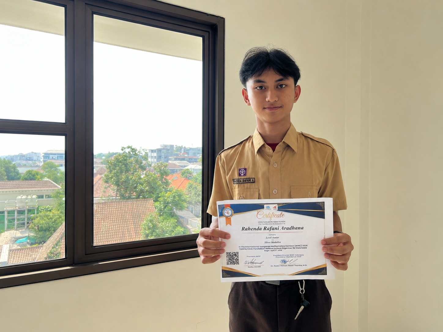 Silver Medallist International Kangaroo Mathematics Contest (IKMC) 2026