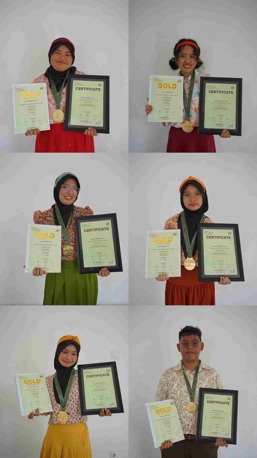 Gold Medal Pop and Jazz Category Yogyakarta International Choral Festival 2026