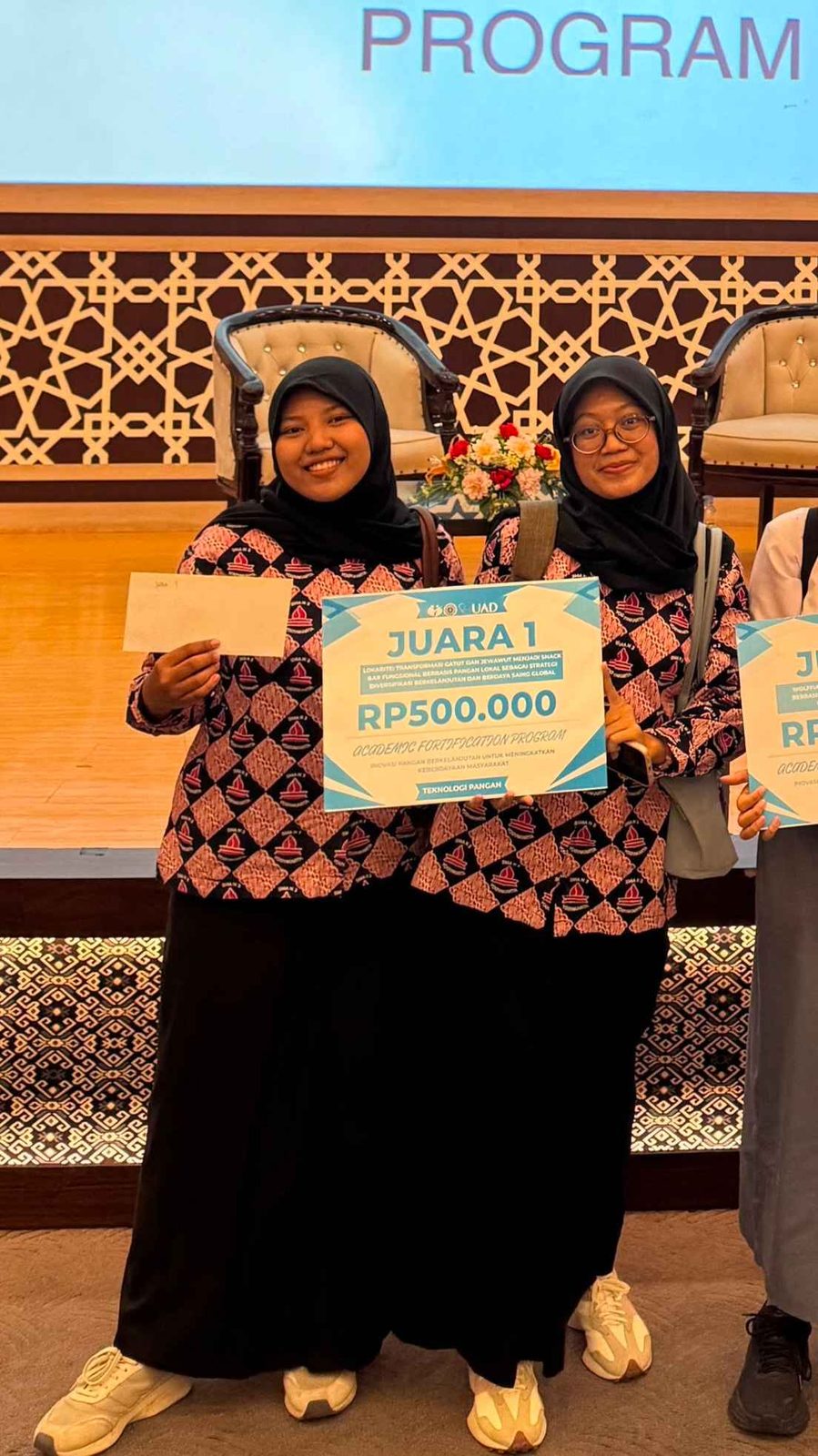 Juara 1 Academic Fortification Program (AFP) Teknologi Pangan UAD 2026