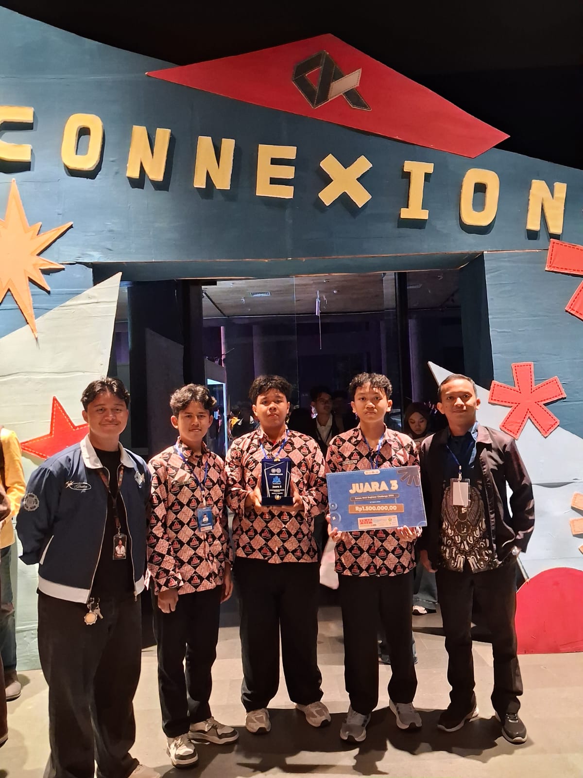 Juara 3 Future Civil Engineer Challenge (FCEC) dalam Civil in Action Teknik Sipil UGM