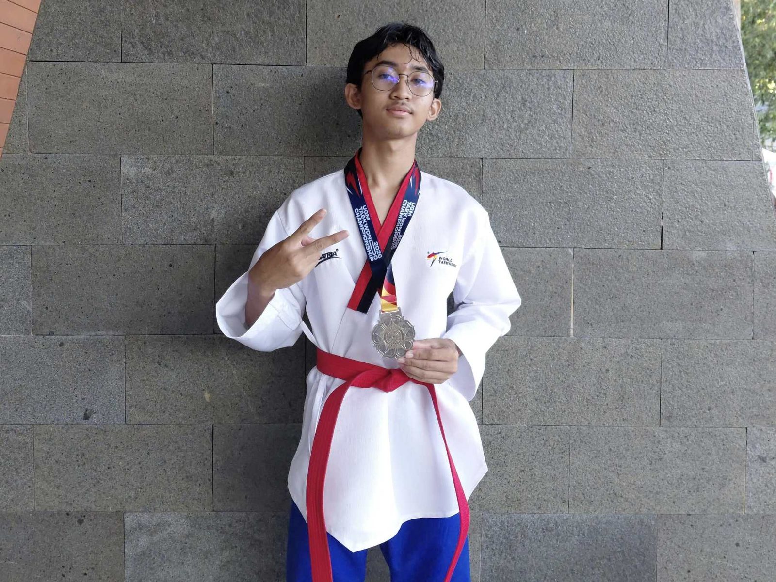 Medali Perak Kejuaraan UGM Taekwondo Championship (UGMTC) 2026 Nasional Grade C Kategori Poomsae Pemula